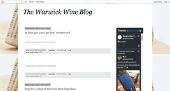 Desktop Screenshot of blog.warwickwine.com